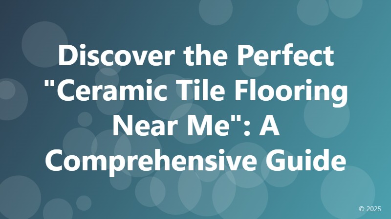 Discover the Perfect 